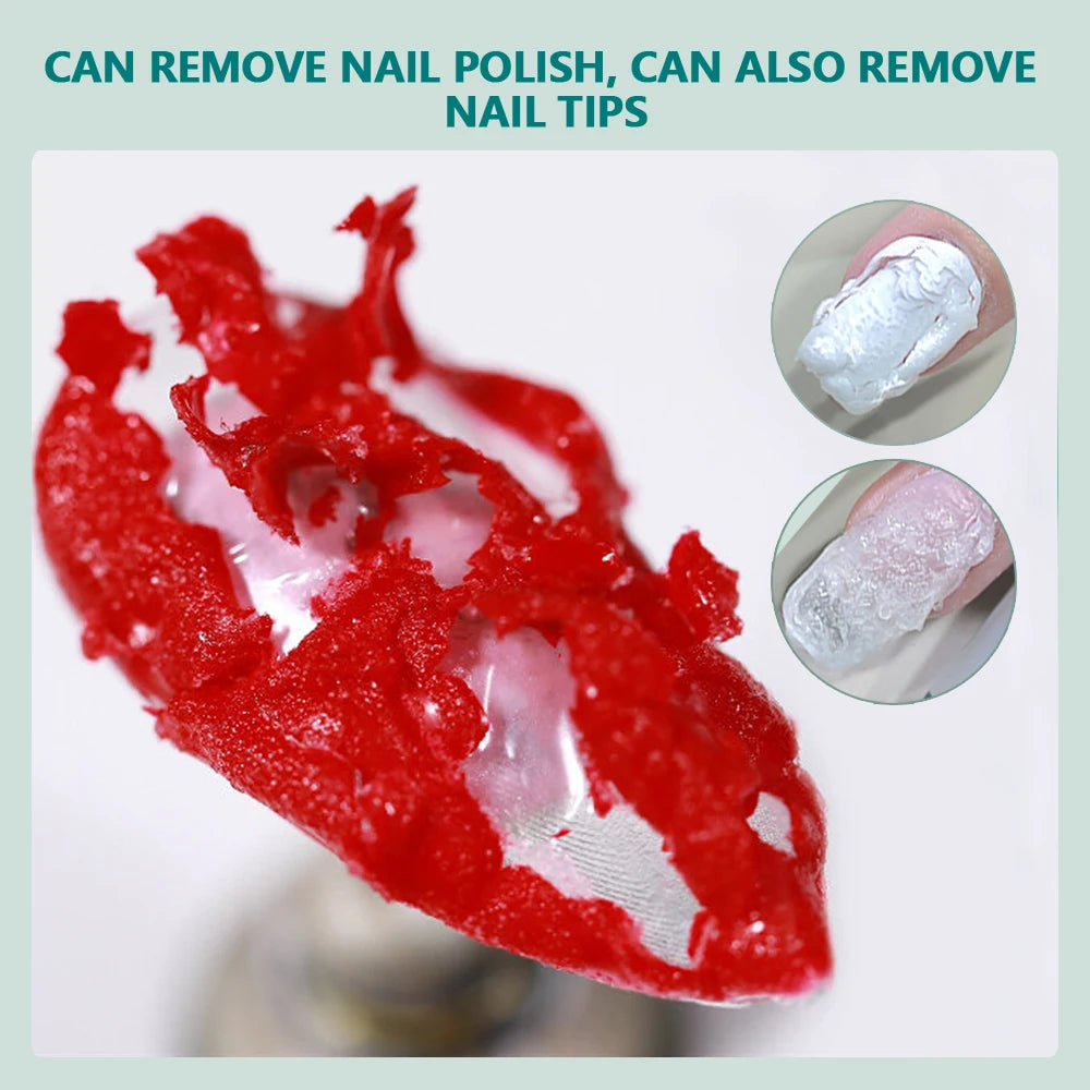 NAILPOP Magic Gel Polish Remover Nail Tips Soak Off UV LED Cleaner Qme