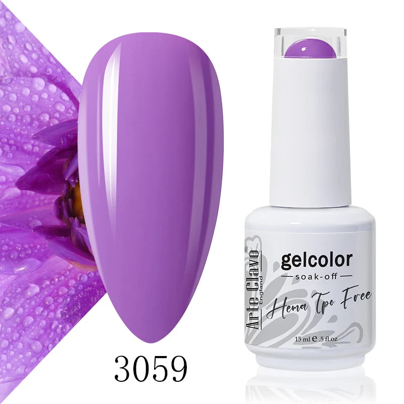 Arte Clavo Gel Nail Polish HEMA TPO Gorgeous Soak Off UV LED Semi