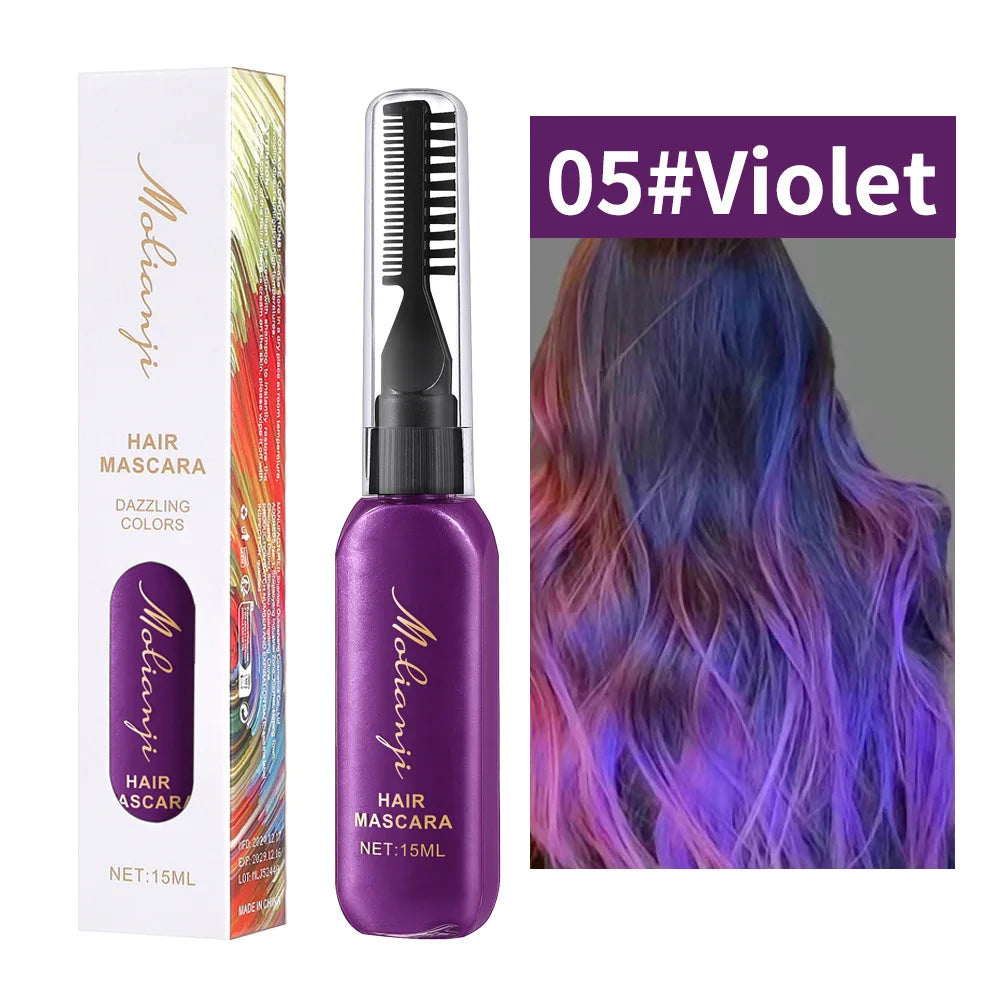 Multi Colored Hair Dye Natural Coloring Suitable Eyelashes Creating Qme 05 Violet