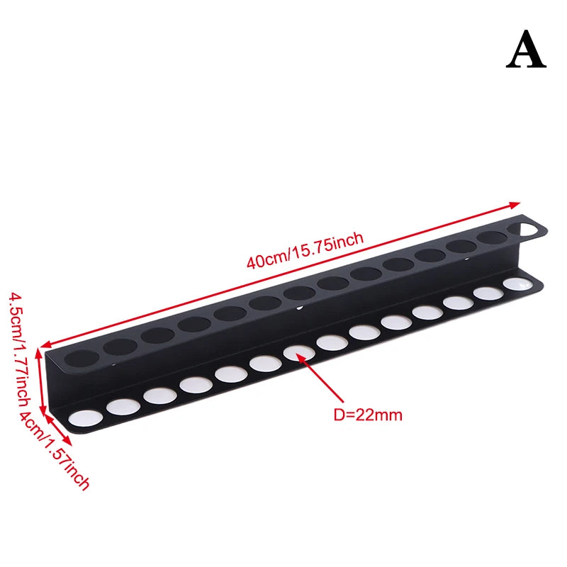 Screwdriver Organizer Tool Wall-mounted Hardware Tool Storage For Hex Cross Screw Driver RC Tools Easy Access Storage Base Stand Qme A