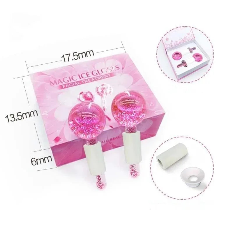 Box Ice Wave Beauty Ball Hockey Energy Crystal Facial Cooling Qme