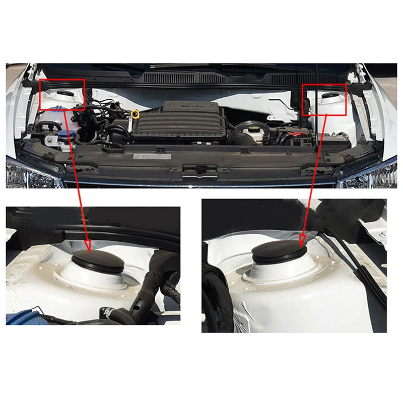 Car Front Suspension Strut Cap Mount Cover Golf 4 Touran 1J0412359 Qme
