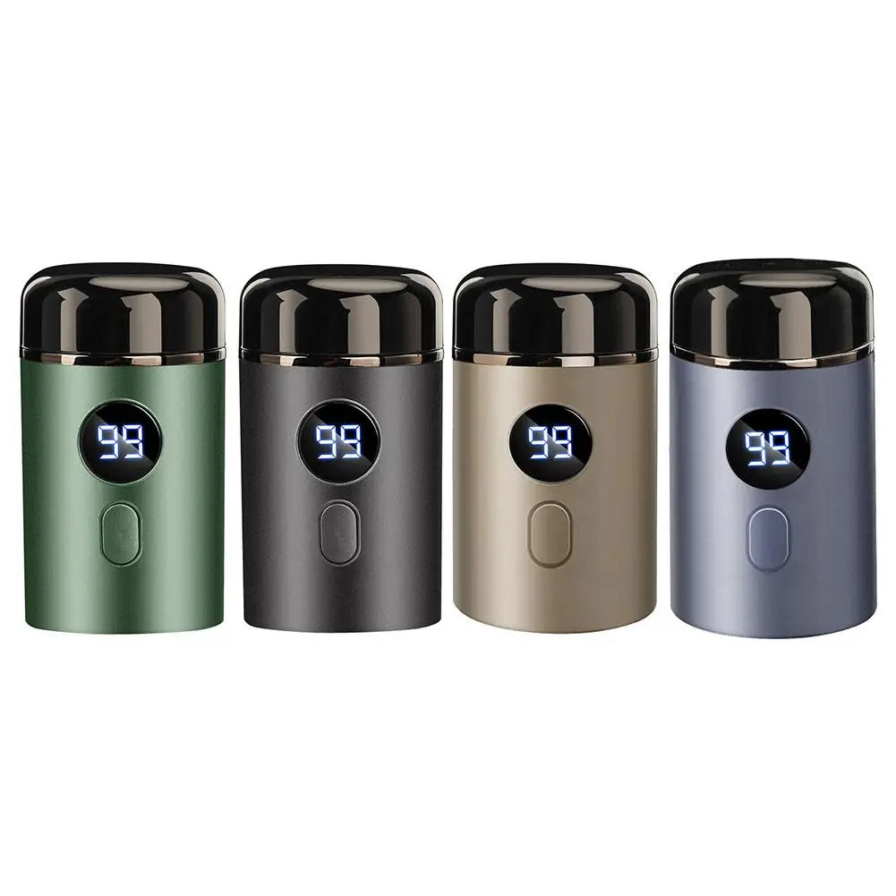 New Mini Portable Men's Electric Shaver Long Standby Car Mounted Wash-free Charging Shaving Razor For Men Qme
