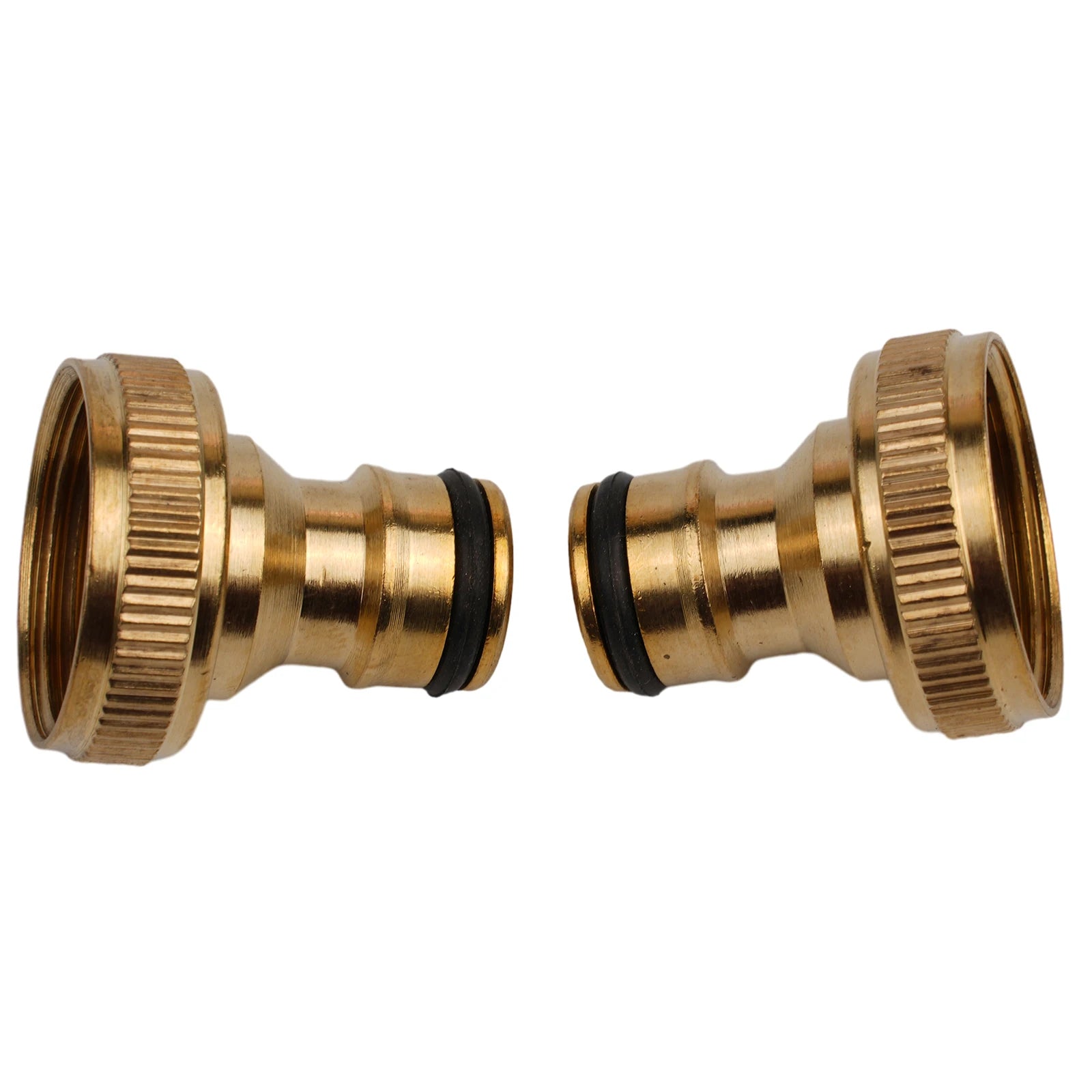 Brass Garden Faucet Hose Tap Water Adapter Connector Fitting 3/4" To 1/2" INCH For 3/4" To 1/2" Faucet Connected With Water Hose Qme