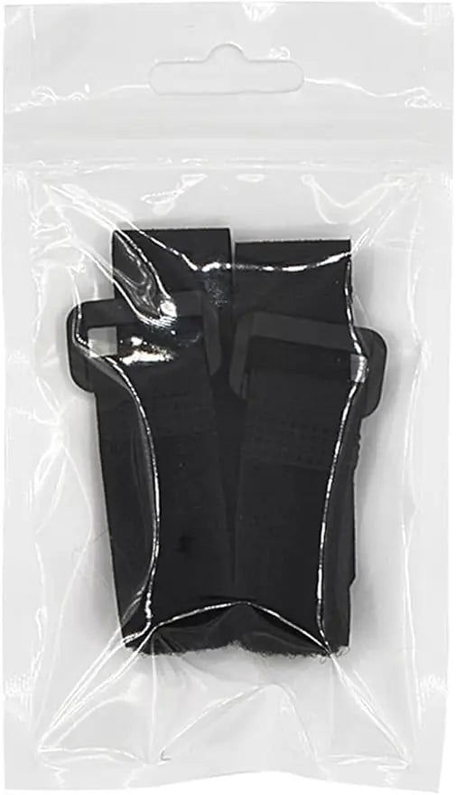 Anti Rooster Crowing Collar with Adjustable Noise Free Nylon Strap To Prevent Chickens From Screaming or Disturbing Neighbors Qme Black 2pcs