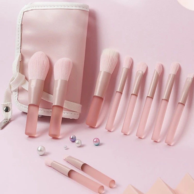 Mini Cherry Blossom Printed Makeup Brush Facial Concealer Foundation Qme