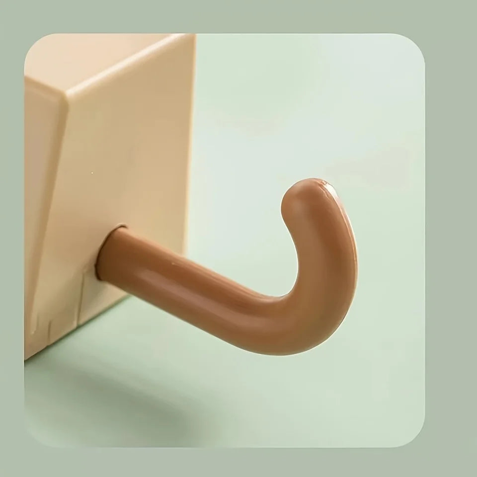 A creative no punching, no trace, strong adhesive hat hook Qme