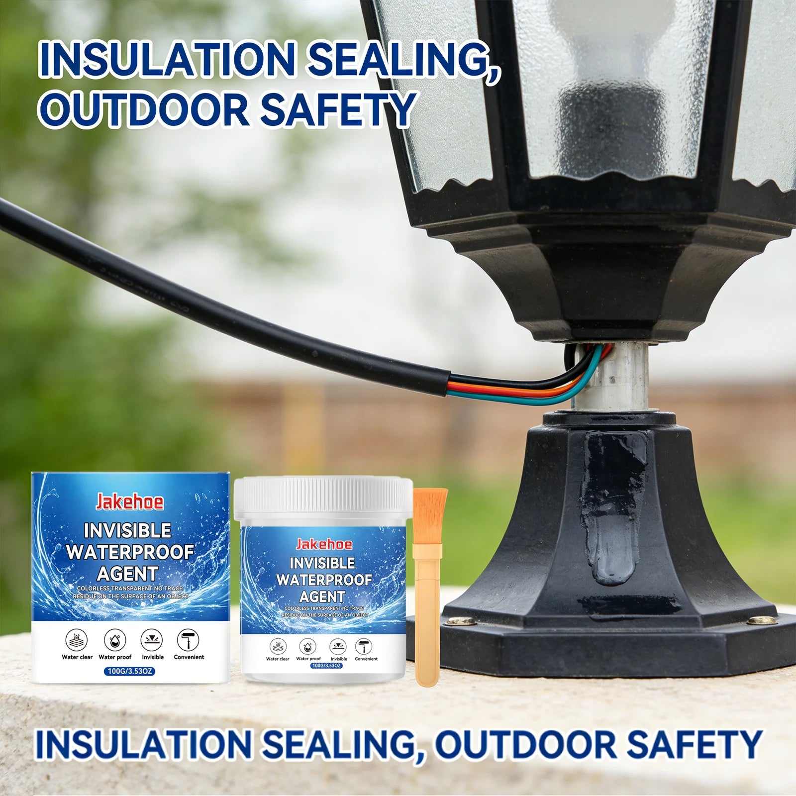 Invisible Waterproofing Agent Transparent Traceless Lasting Waterproof High Temperature Resistance Convenient Insulating Sealant Qme