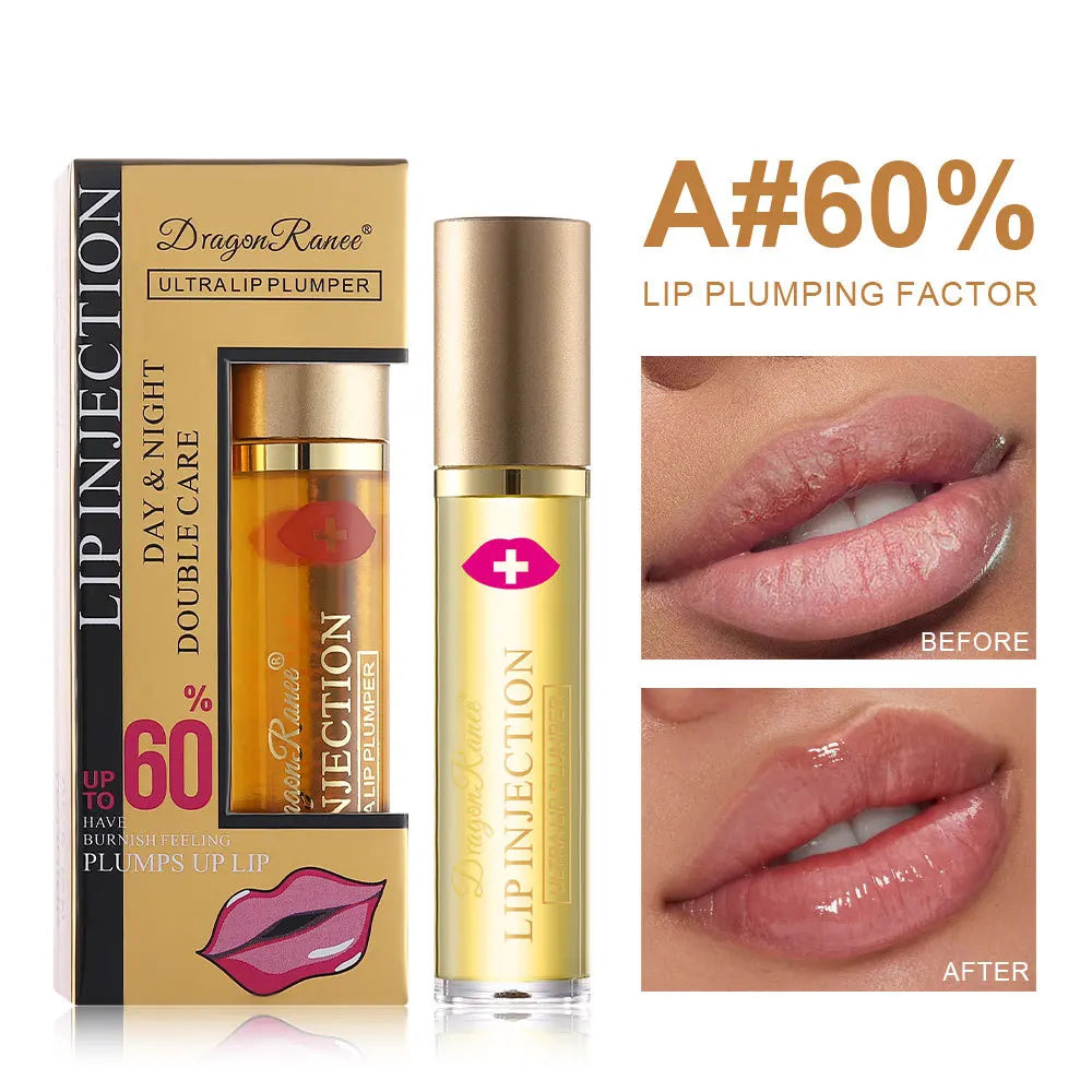 Instant Volumizing Lip Plumper Oil Enhancer Moisturizing Anti Wrinkle Gloss Sexy Care Plumping Serum Lipstick Hydrating Qme 1pc