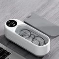 High-Frequency Glasses Cleaner - 1pc Wireless Multi-Purpose Cleaning Machine for Eyewear & Accessories Qme Grey