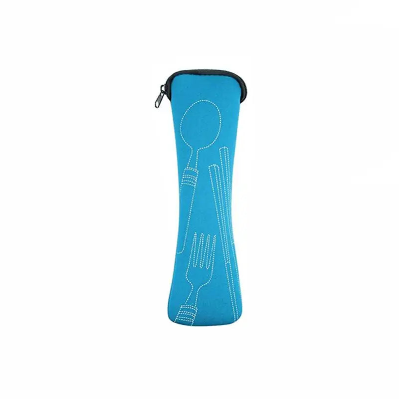 Outdoor Camping Kitchen Home Storage Bags Only Bag Tableware Portable Qme Blue