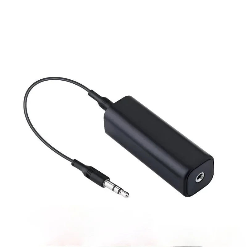 3.5mm Audio Aux Cable Anti-interference Ground Loop Noise Filter Isolator Eliminate Cancelling for Home Stereo Car Audio System Qme Default Title