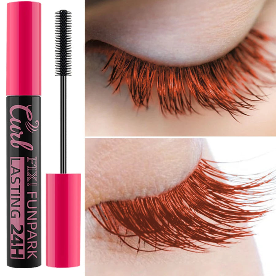 9 Mascara Thick Curl Waterproof Natural Eyelash Long Lasting Blue Qme 05