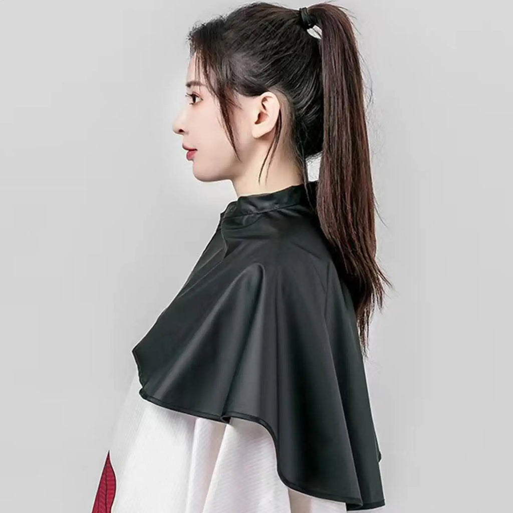 Hair Coloring Cape Professional Short Length Salon Capes Barber Supplies Adjustable Hair Dying Cape Barber Shop Shampoo Cloth Qme
