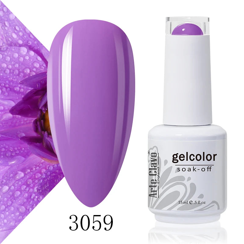 Arte Clavo Macaron Spring Series Gel Nail Polish Pigment Semi