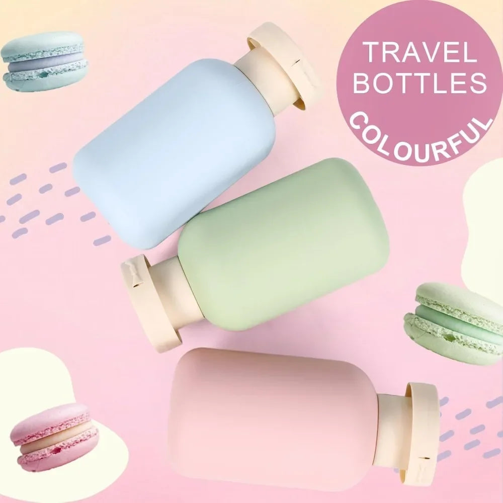 1 Soft Leakproof Travel Bottles Portable Squeeze Tubes Shampoo Lotion Qme