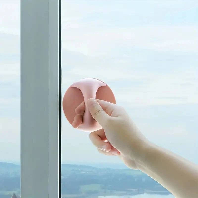 Self-Stick Drawer Handle Multipurpose Cabinet Knobs Helper Auxiliary Cabinet Sliding Door Window Handle Suction Cup Handles Qme