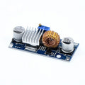 5A XL4015 DC-DC 4-38V To 1.25-36V 24V 12V 9V 5V Step Down Adjustable Power Supply Module LED Lithium Charger with Heat Sink Qme XL4015