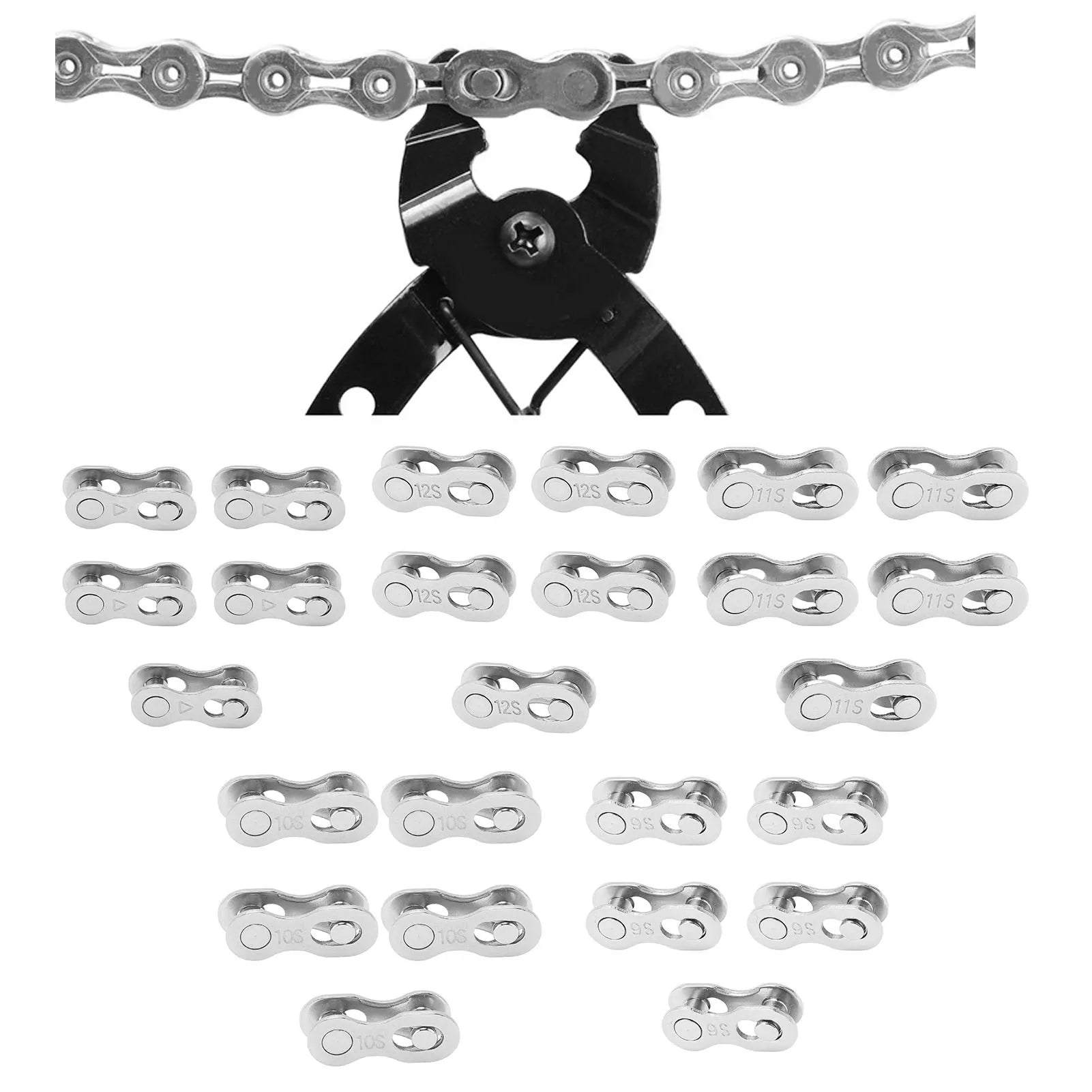 Missing Link Small Portable Sturdy Missing Link Corrosion Resistant for Replacement for Bike for Repair Qme
