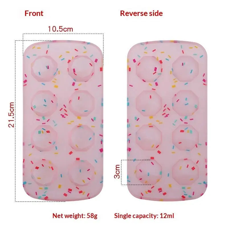 Mold Star Heart Shape Chocolate Candy Molds Silicone Trays Qme A1