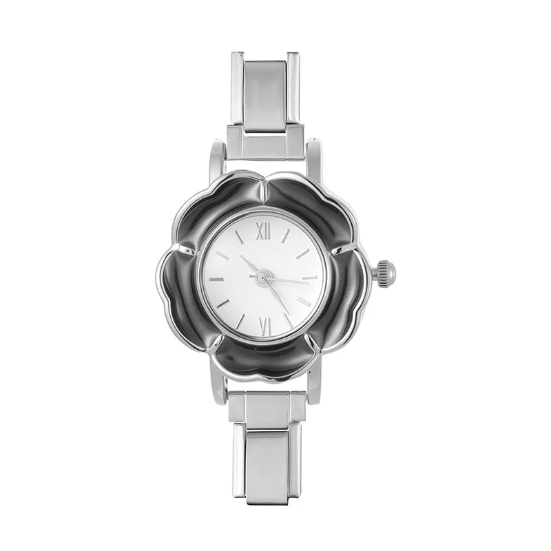 Y2K Wholesale Colorful Flowers Stainless Steel Watch Bracelets