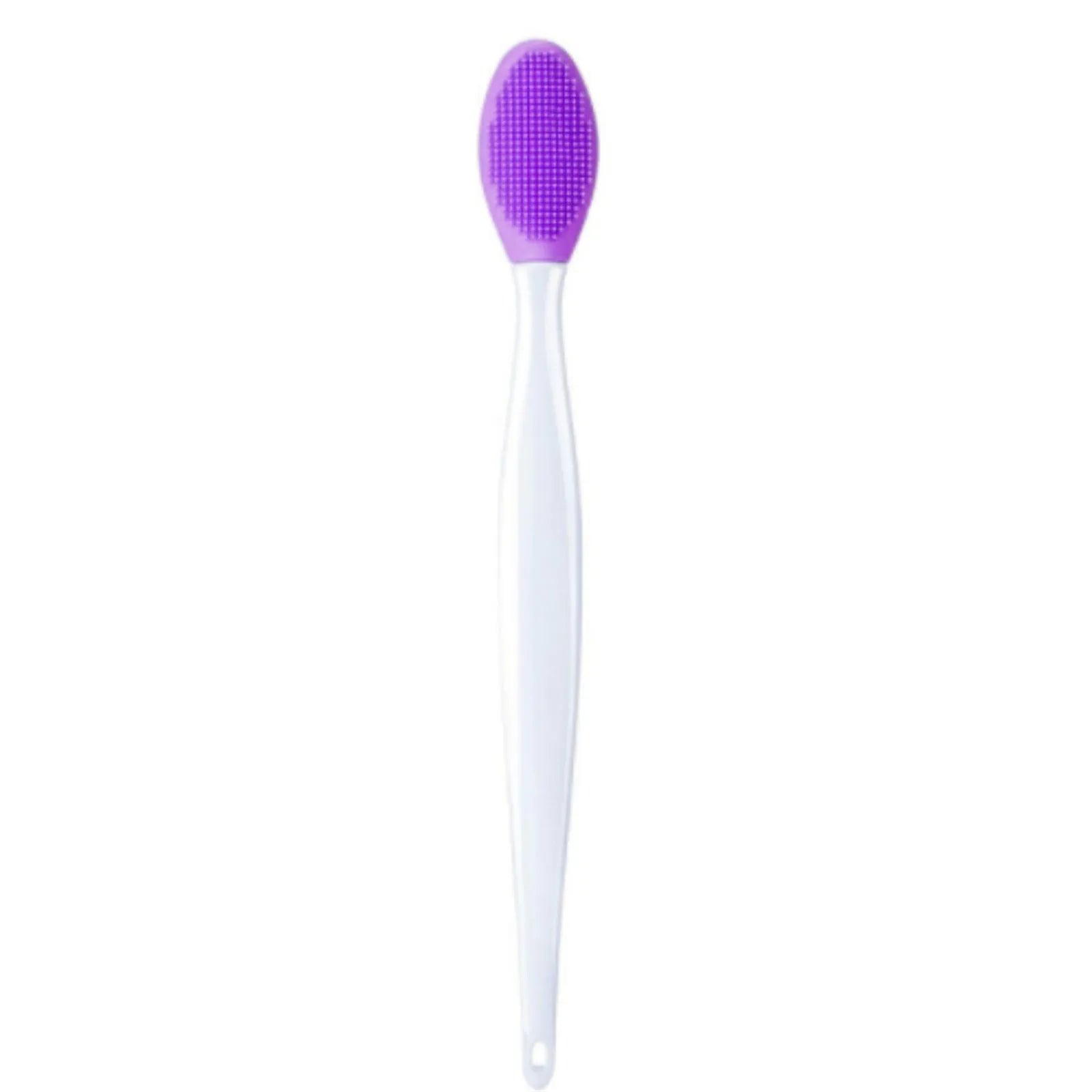 1PC Beauty Skin Care Wash Face Silicone Brush Exfoliating Nose Clean Blackhead Removal Brushes Facial Nose Cleaning Brush Tools Qme Purple