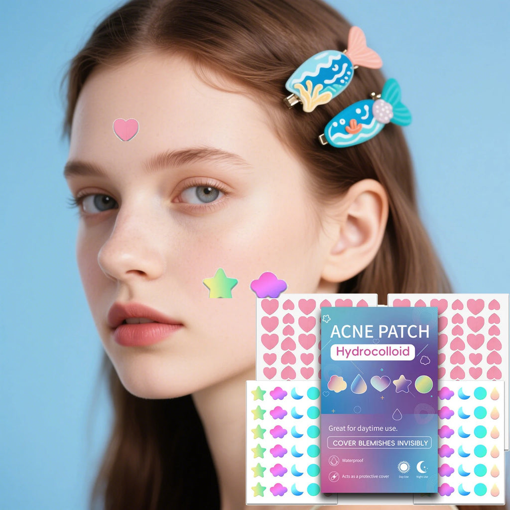 Cute Colorful Stars Pimple Patches Acne Patch Zits Blemishes Qme