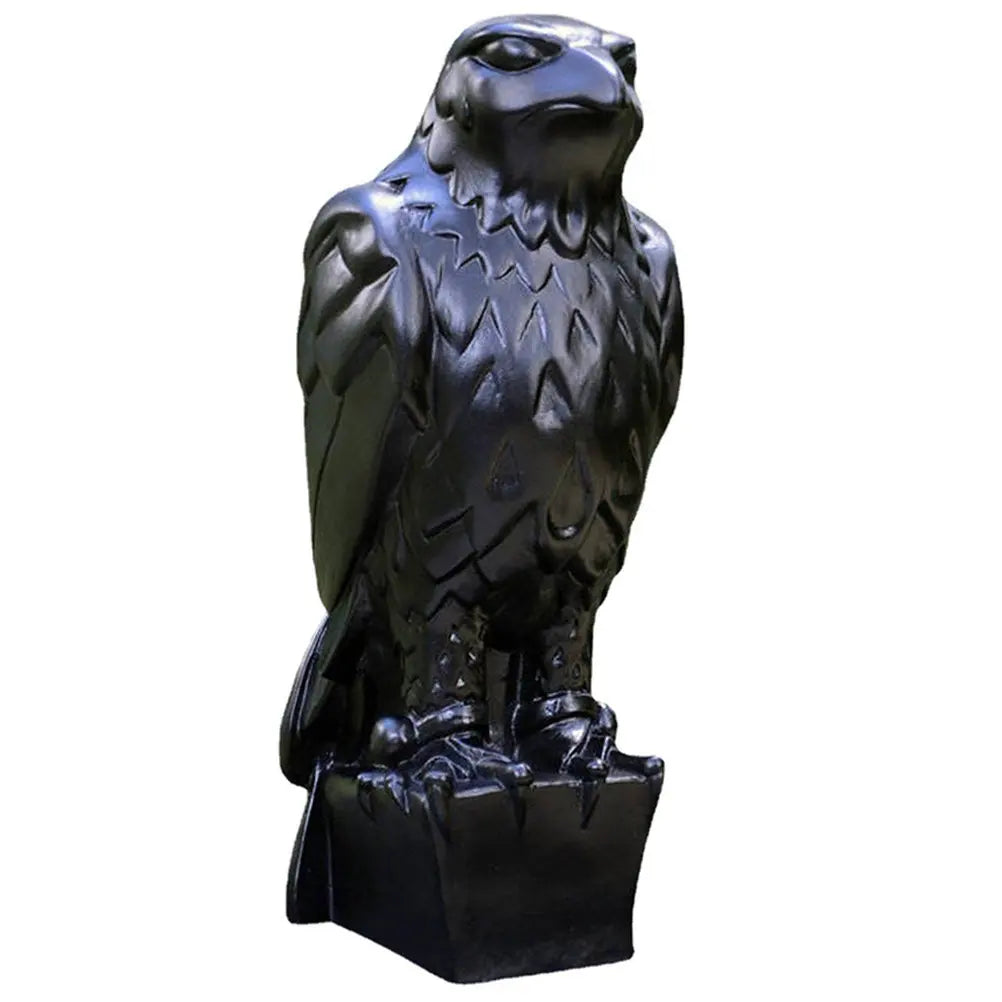 Resin Eagle Statue Creative Rustic Colors Tabletop Decoration Garden Home Office Animal Sculpture Desktop Ornament Qme