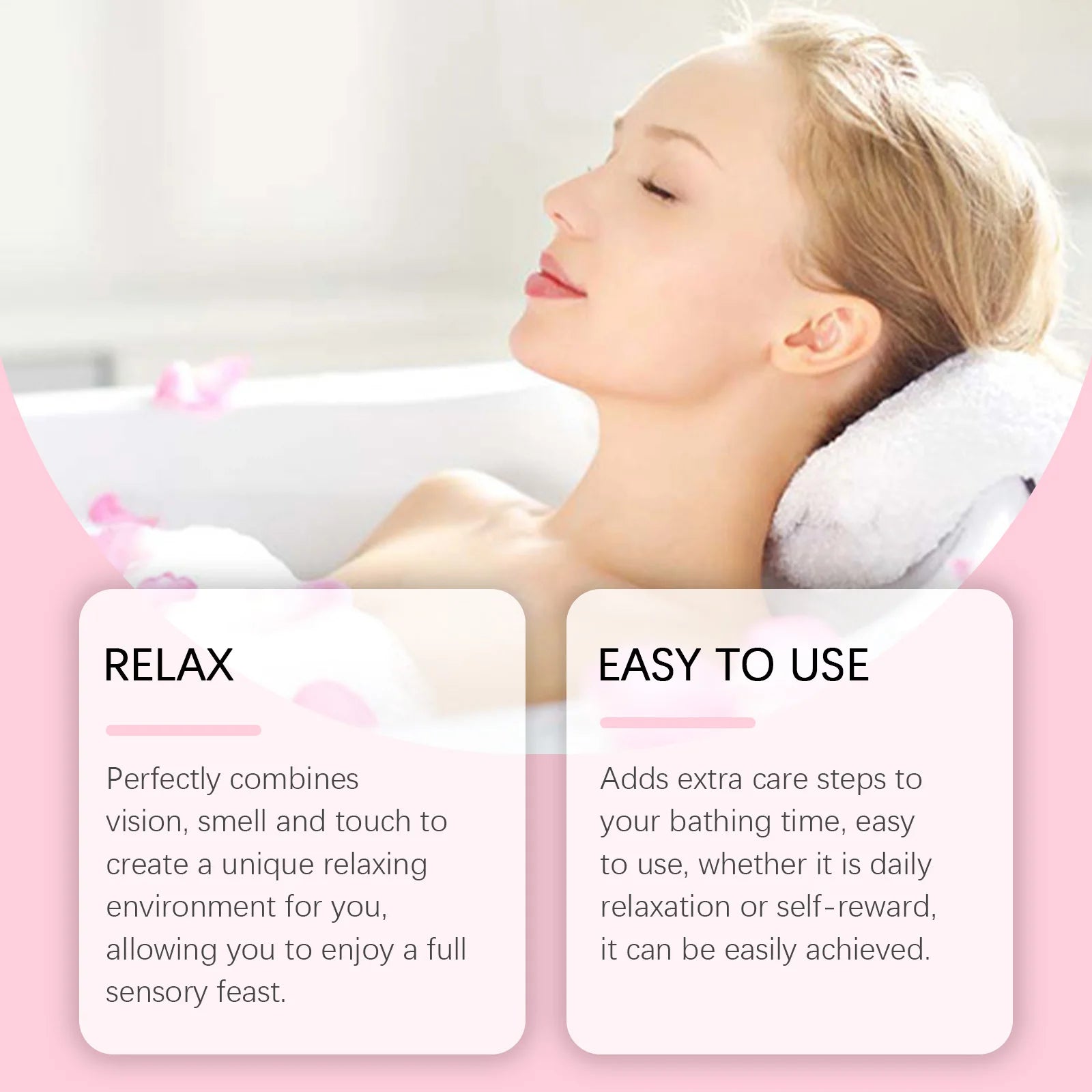 Pink Bath Fragrance Contains Bombs Hair Band Cup Scented Candle Etc Qme