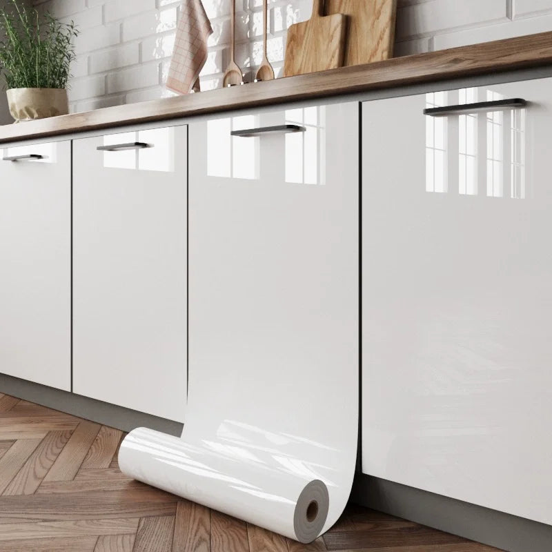 PVC Wallpaper Cabinet Oil Proof Wall Stickers 3D Bathroom Stove Self Qme 1 40cmX10m