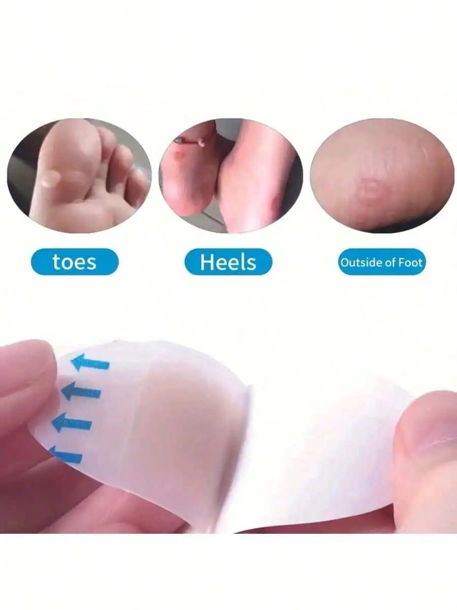 Water Gel Foot Patch Designed Specifically Blister Heel Protection Qme