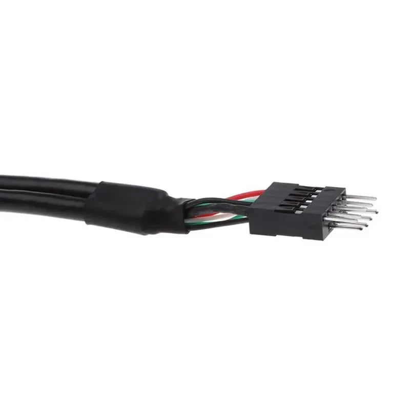 Spot SB2.0 DuPont 9PIN Extension Cord 9PIN Male To 9PIN Master USB Extension Cord Front Line Double Cable Qme