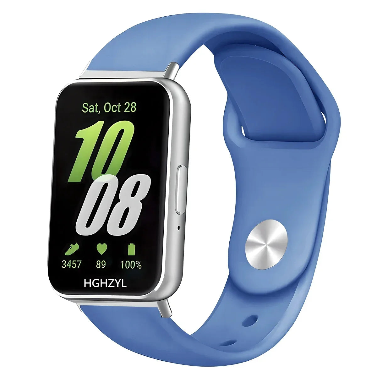 Silicone Strap For Samsung Galaxy Fit 3 Watch Band Wristband For Samsung Galaxy Fit 3 Bracelet Replacemen Qme GemU For Galaxy Fit 3