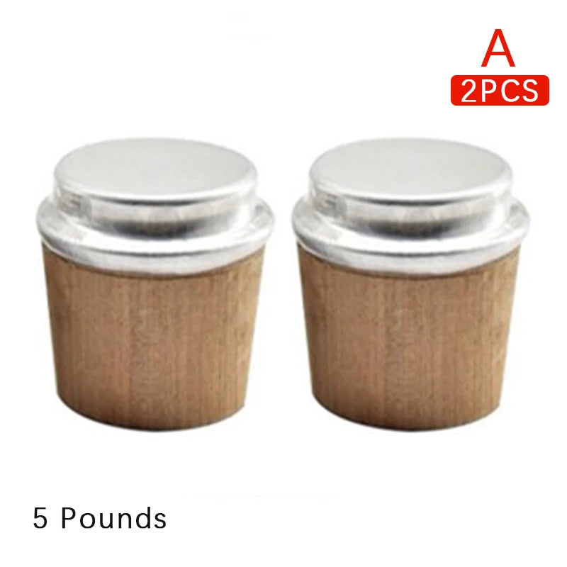 2Pcs Safe Durable Vacum Flask's Cork Plug Wood Thermos Stopper Sealed Lid Cap Bottle Cork Plug Replace Kettle Accessories Tool Qme A