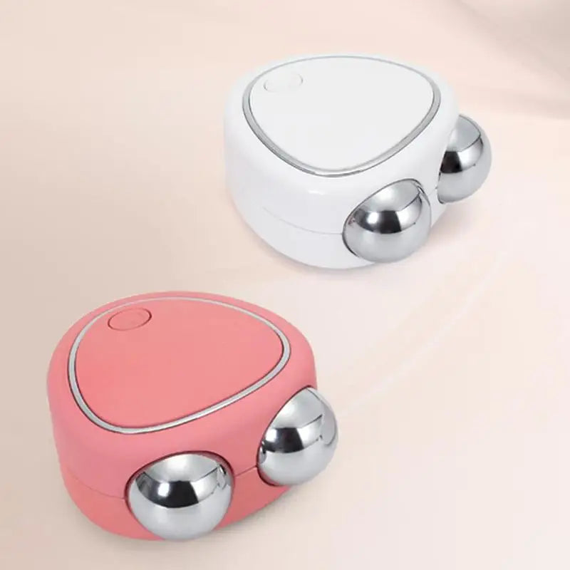 Mini Microcurrent Facial Device+facial Serum EMS Face Lift Massager Qme