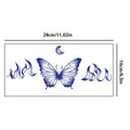 Sexy Butterfly Design for Abdomen and Chest - Temporary Stickers, Waterproof, Sweatproof, Herbal Juice, Realistic Tattoo. Qme HX-028