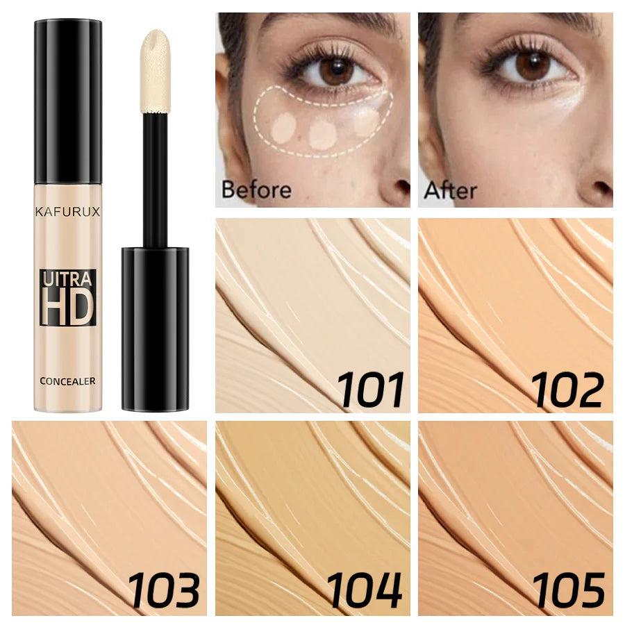 Matte Face Foundation Cream Oil-control Waterproof Lasting Concealer Qme