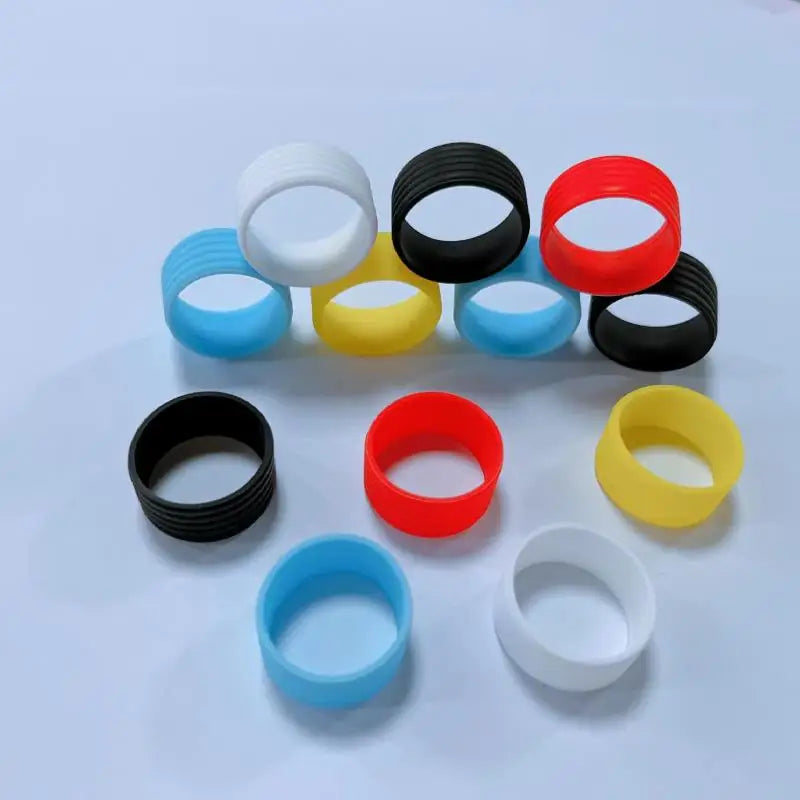 Lot Silicone Tennis Racket Grip Ring Handle Closure Rubber Qme