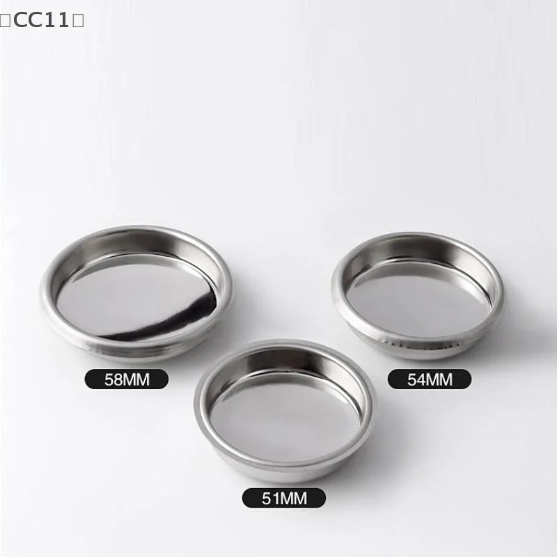 CC11Coffee Blind Filter Bowl 51 54 Non Pressurized Cup Backwashing Qme