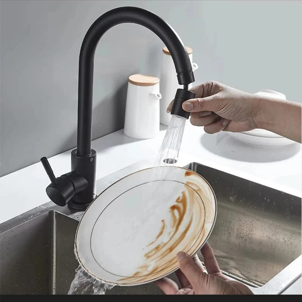 360° Rotary Kitchen Faucet Spray Head Filter washbasin Splash proof Adapter 2 Mode adjustable Kitchen Sink Faucet Aerator Qme