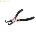 7 9 Professional Snap-ring Plier Straight Elbow Circlip Pliers Qme 7 inch Inward bend CN