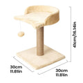 Cat Scratching Post Tall Interactive Self Groomer Toys Plush Ball Qme as shown China Mainland
