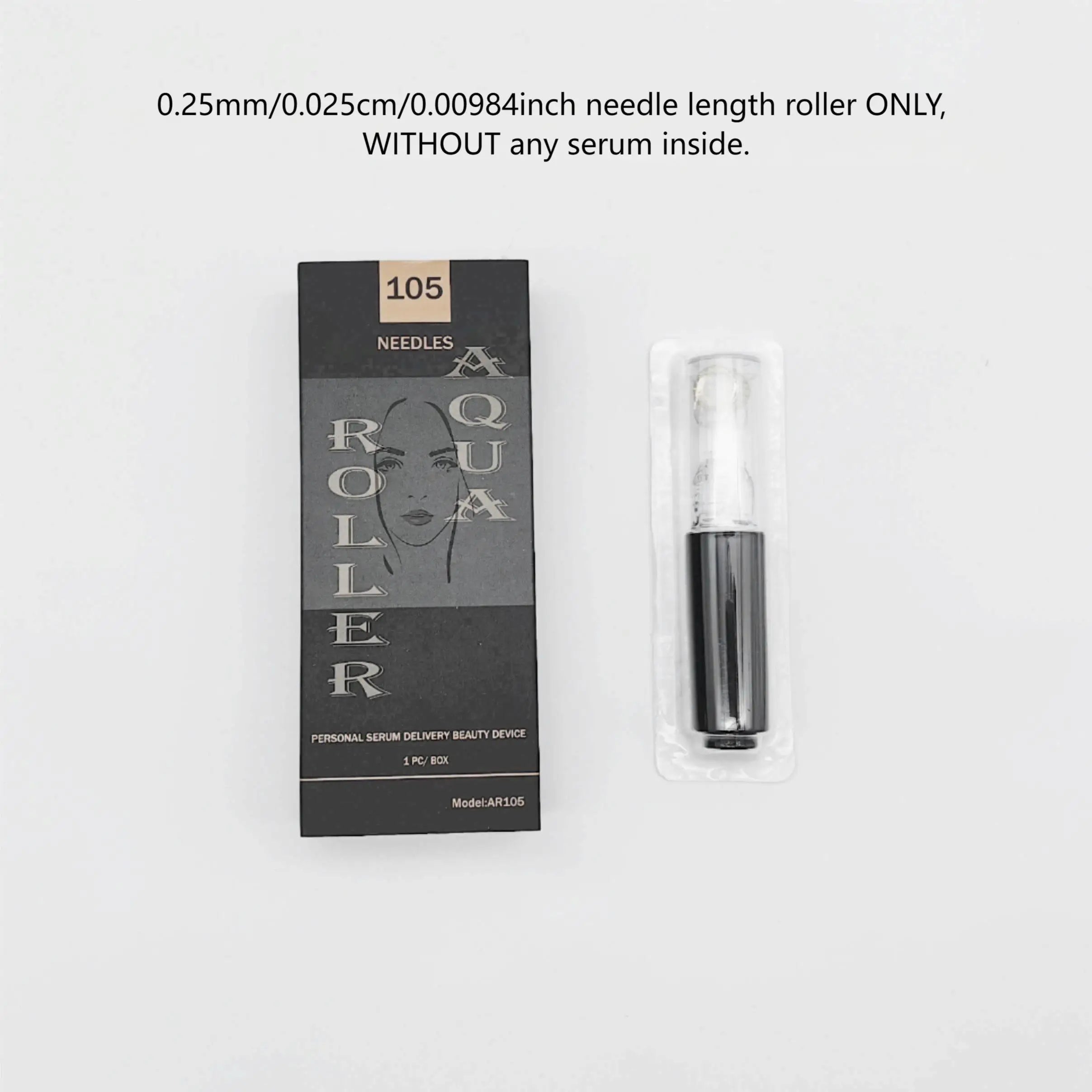 105-Needle Lip Micro-needle Roller Hydrating Personal Essence Qme black