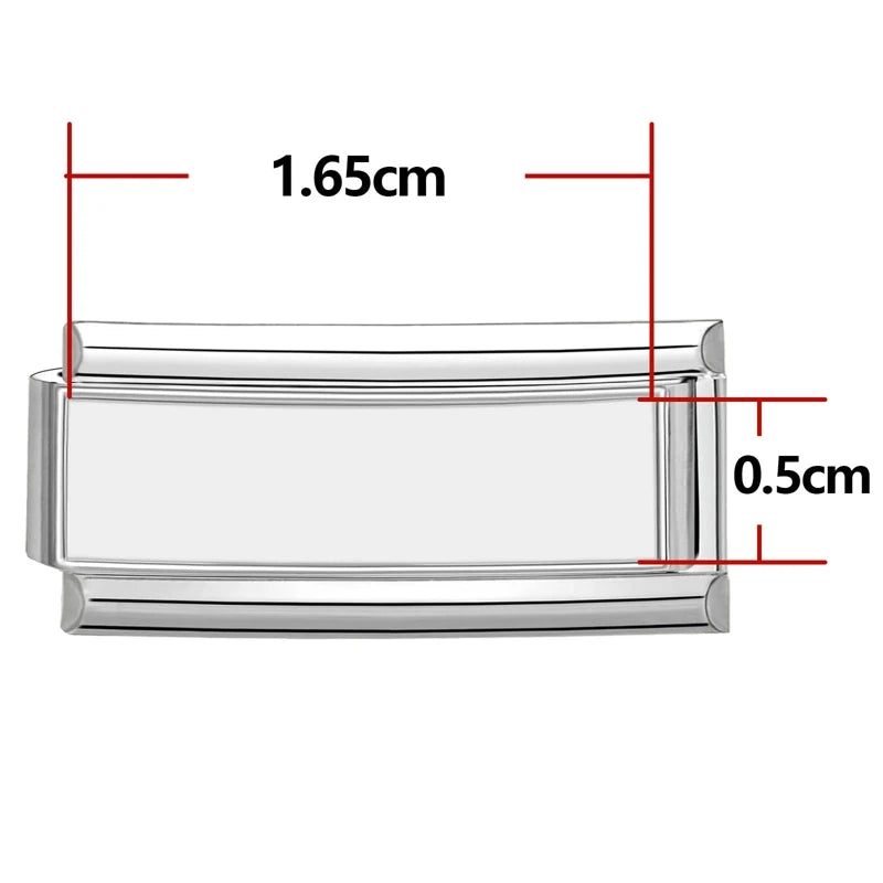 2026 Stainless Stee Bracelet Italian Charms DIY Personalized Photo