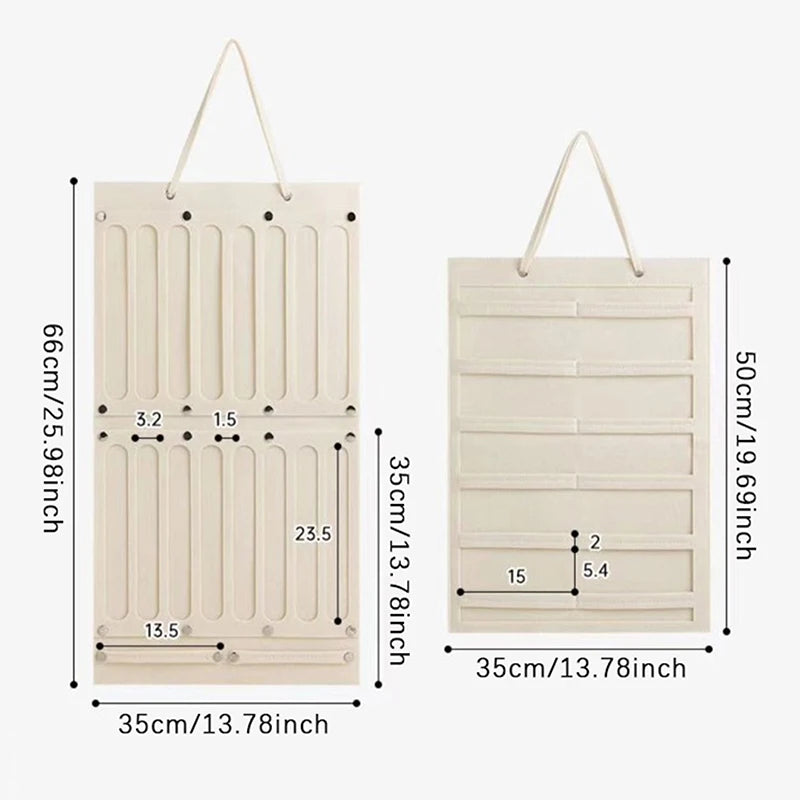[HS]1Pc Hair Bows Holder Organizer Hanging Wall Large Capacity Hair Clips Headband Display Girl Room Decor. Qme