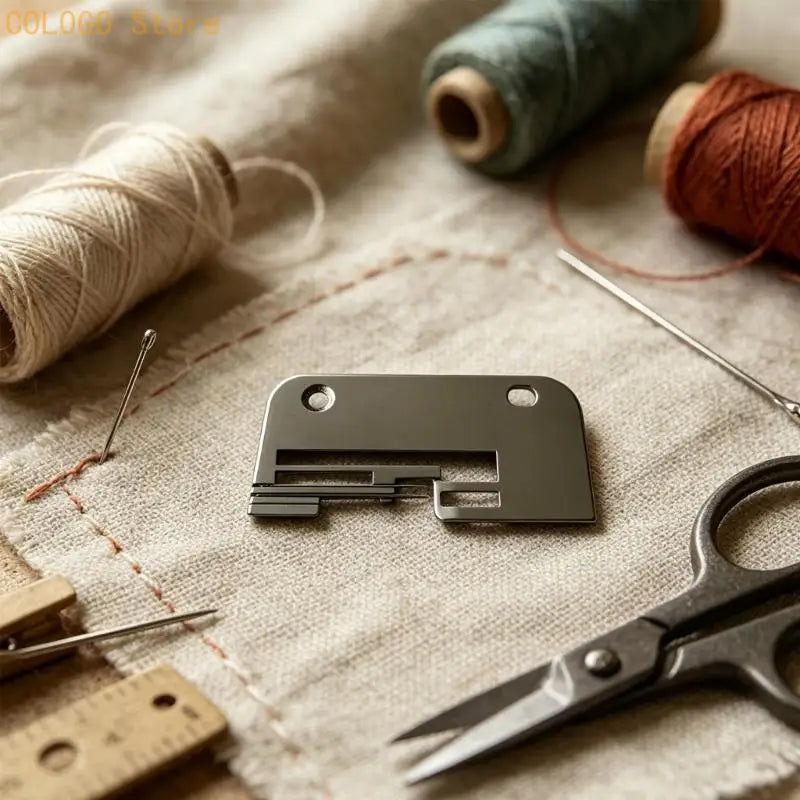 Household Sewing Machine Needle Plate Heavy Duty Metal Replacement Qme