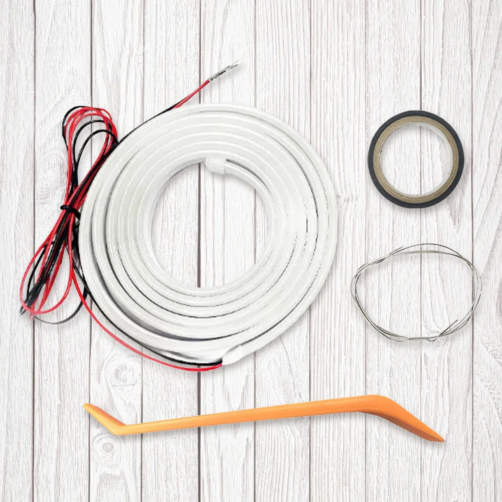 LED Car Trunk Light Strip Multifunction Car Trunk Ambient Lighting Strip Atmosphere Light Strip for Sedan SUV Hatchback Pickup Qme