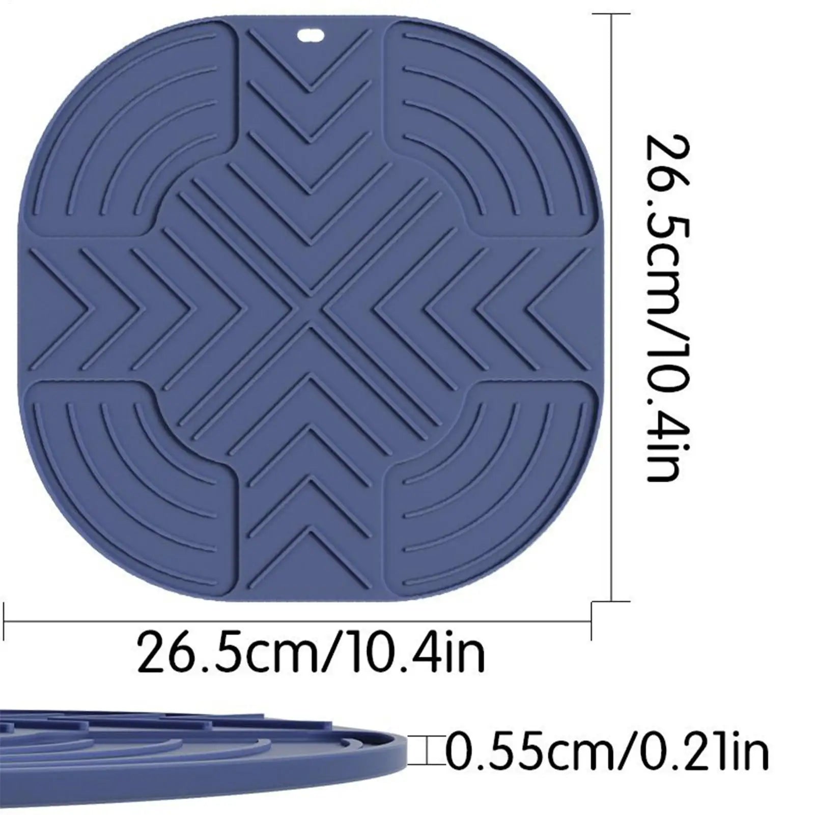 Air Fryer Pad Silicone Kitchen Counter Insulation Non-slip Protector Qme