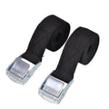 2pcs 40CM Car Tension Rope Tie Down Strap Strong Ratchet Belt Car Luggage Bag Cargo Lashing Strap for Truck Motorcycle Bike Boat Qme 2PCS