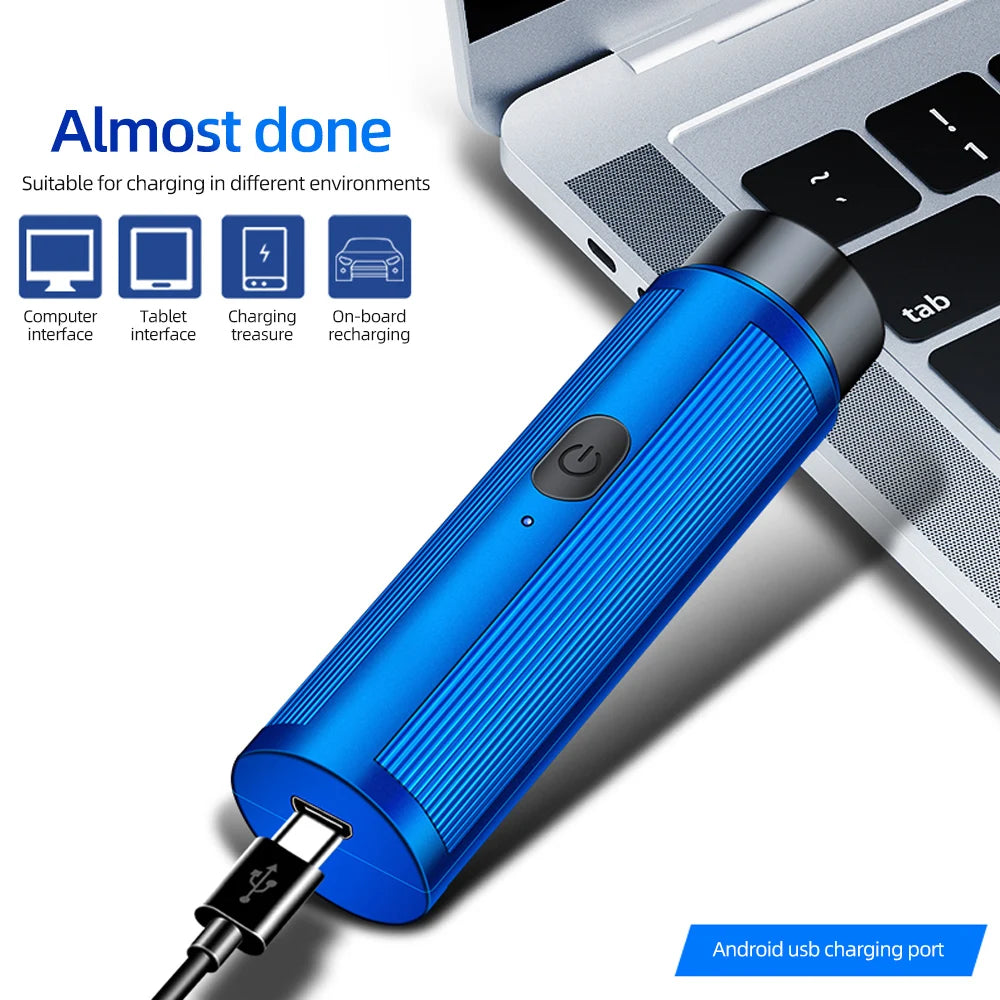 Razors For Men Mini Electric Shaver USB Charging Models Portable Shaver Razor Long Lasting Machine Shaving Electric Shaver Tool Qme